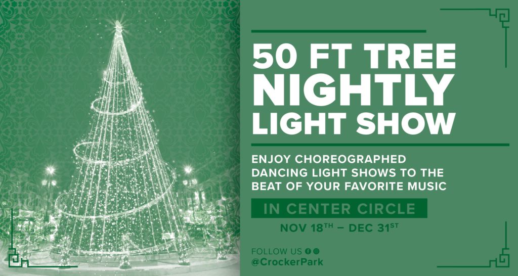 50ft Tree Nightly Light Show
