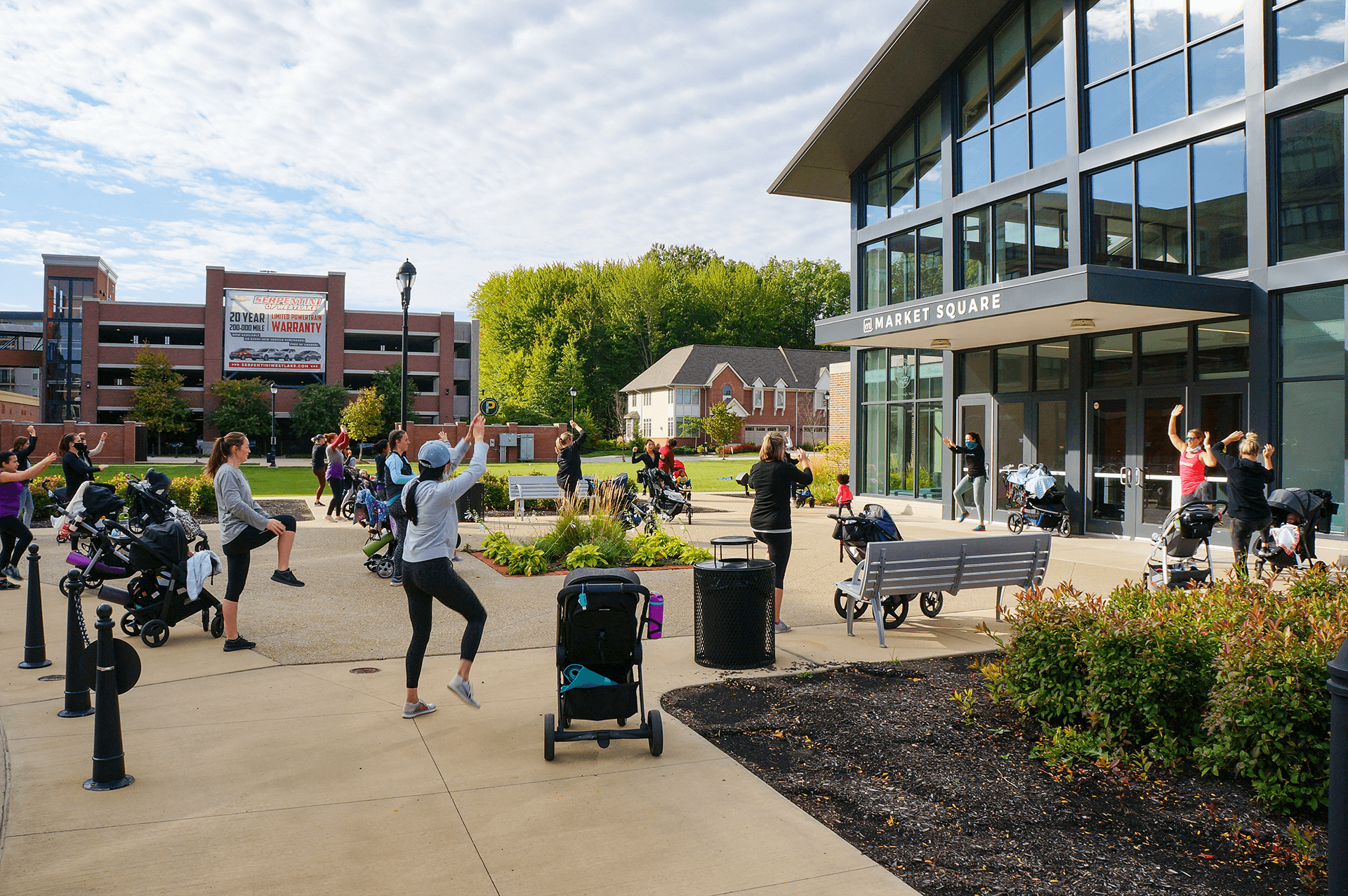 Stroller Strides at Market Square