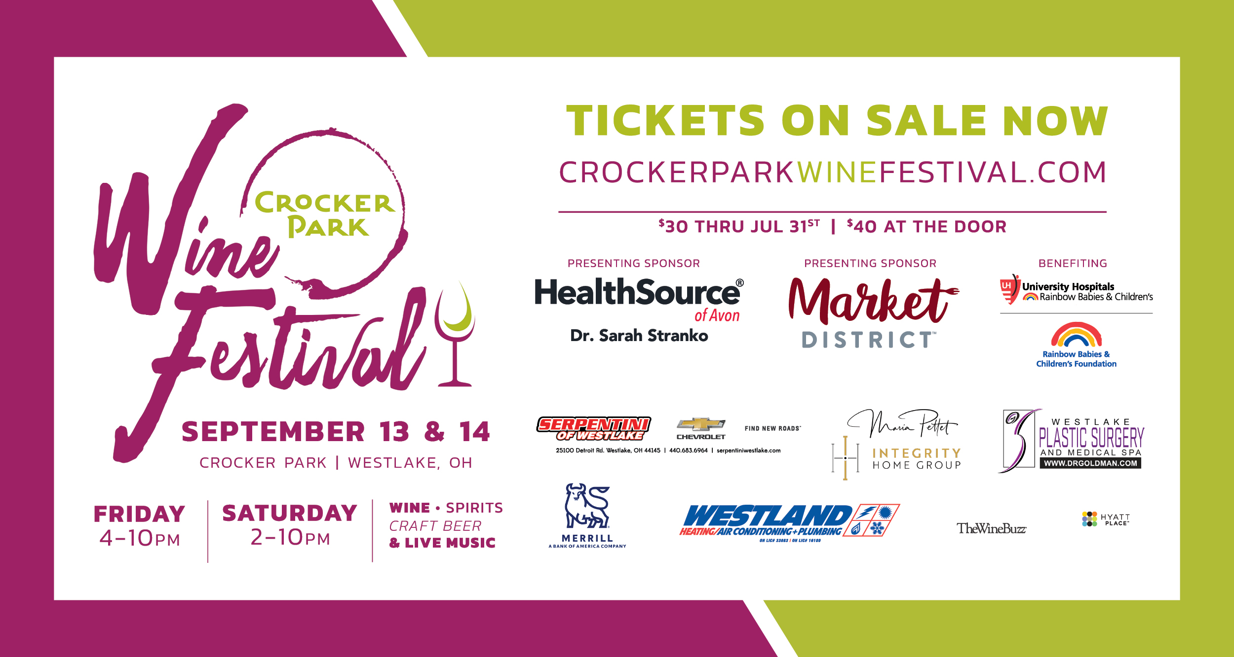 Crocker Park Wine Festival Crocker Park